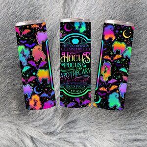 20oz Cute Spooky Season Horror Halloween Witchy Stainless Steel Tumbler